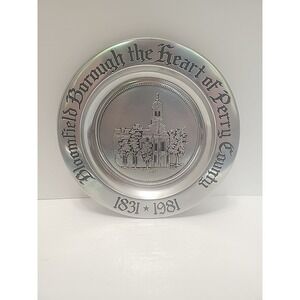 wilton armetale pewter plate 50 Of 190 Newbloomfield Courthouse Perry County Pa